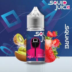 Squid Juice - Square - Eper és kiwi izű aroma - 30 ml