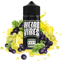 Barehead Weird Vibes - Grape and Hops Lemonade - Szőlő, Komló és Limonádé ízű Longfill Aroma - 30/120 ml