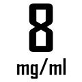 8 mg/ml