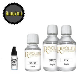 8 mg/ml - Revolute alapfolyadék - 195 ml