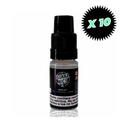 10 x 20 mg/ml - Sukka Nikotin Booster - 10 ml - Booster csomag - 50PG-50VG