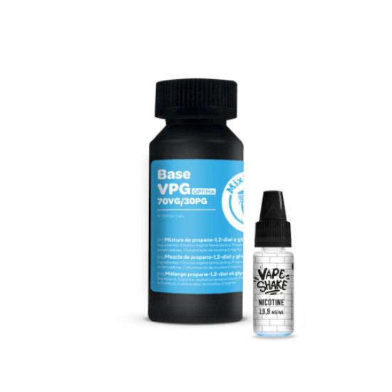 2 mg/ml - Vapy Mix&Go alapfolyadék - 90/100 ml - 30PG-70VG