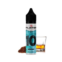 The Player - 10 Diego - Dohány és whiskey ízű Longfill aroma - 10/60 ml