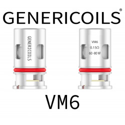 Genericoils-MPV - PnP VM6 0,15 ohm e-cigaretta porlasztó